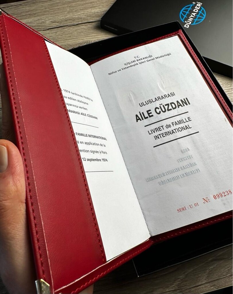 Aile Cüzdanı Kılıfı, Evlilik Cüzdanı Kılıfı - 12