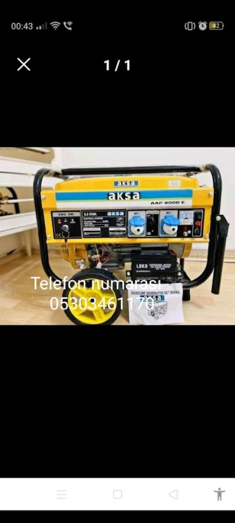 aksa Jeneratör Marslı sistem - 3