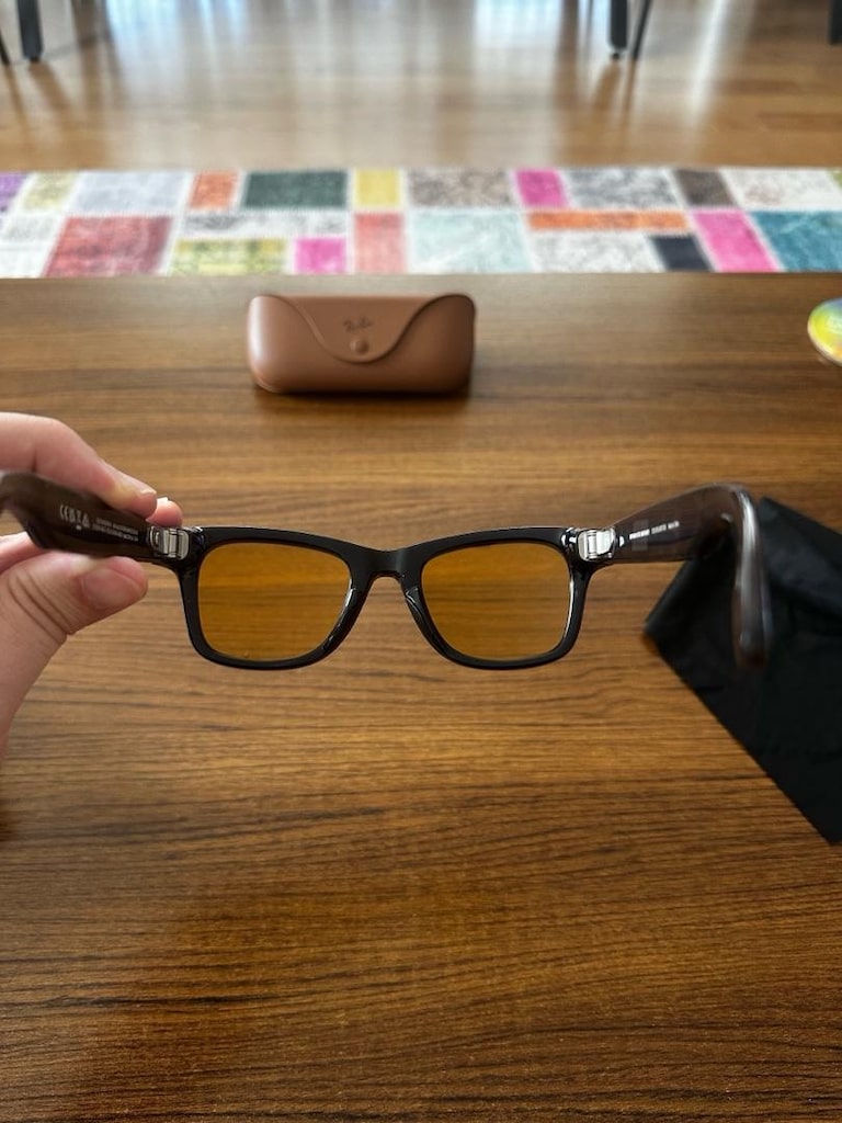 Ray-Ban Meta Wayfarer Akıllı Gözlük - Amber Cam - 4