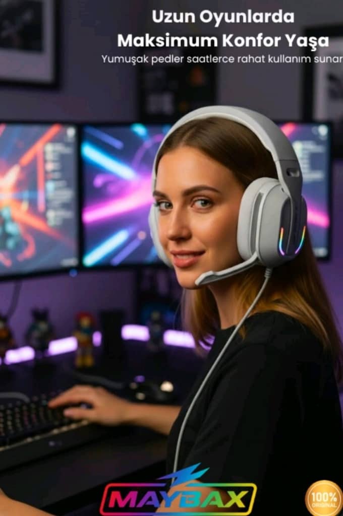 Bluetoothlu Oyuncu Kulaklığı - 2