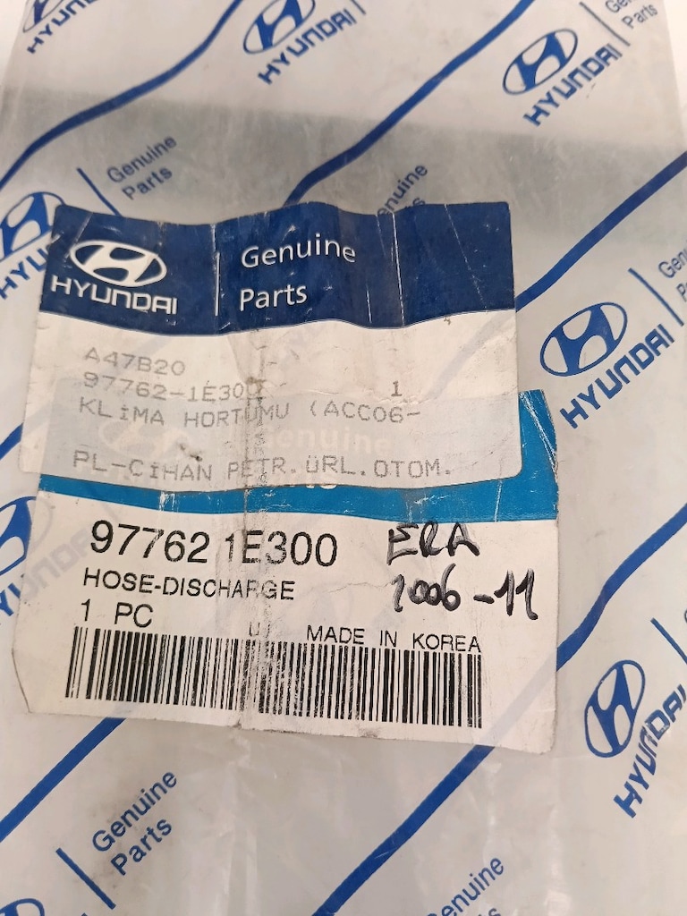 HYUNDAİ ACCENT ERA KLIMA HORTUMU BORUSU ORJİNAL SIFIR PARÇA - 7