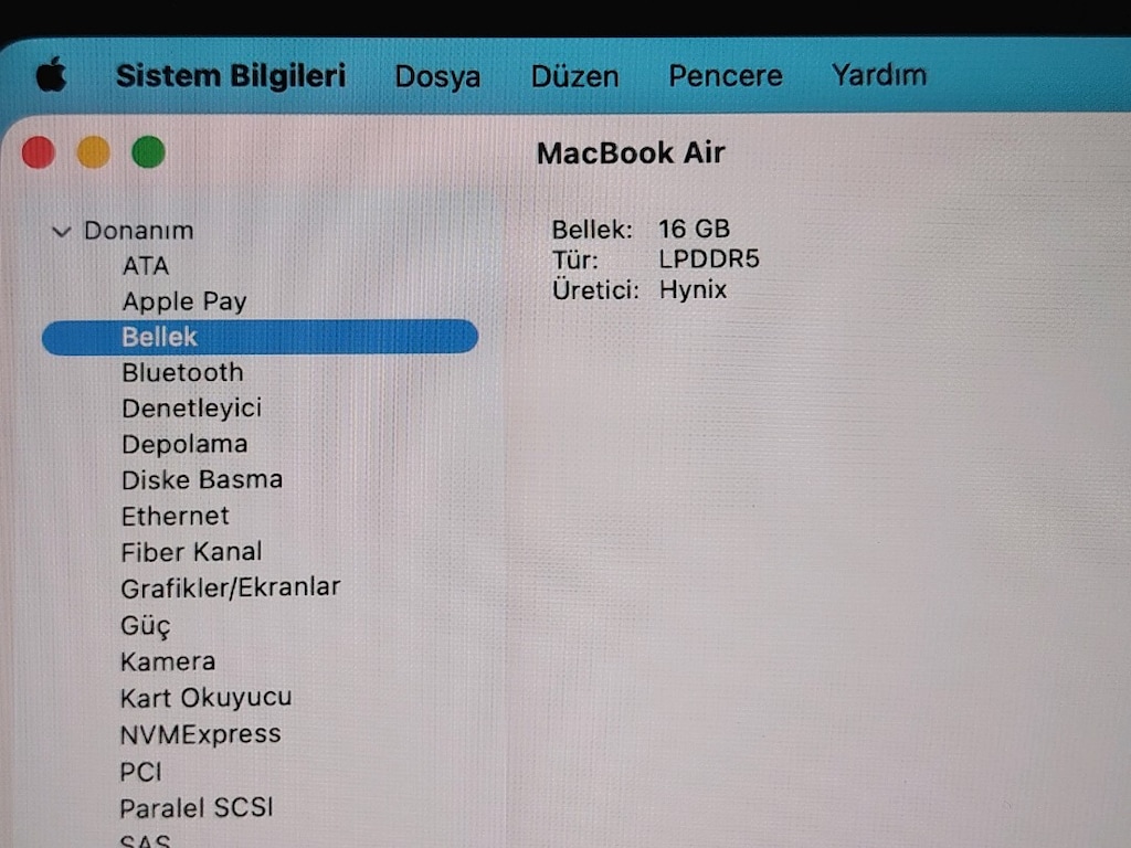 17 AY GARANTİLİ MACBOOK AİR M4 ÇİP PİL DEVRİ 78 - 5