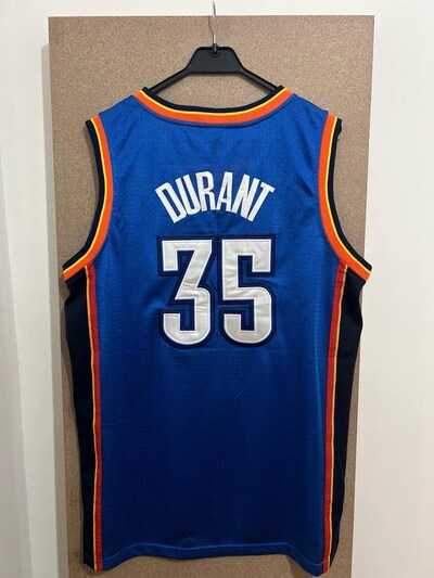Orijinal Adidas Kevin Durant Oklahoma City Thunder Forma L Beden