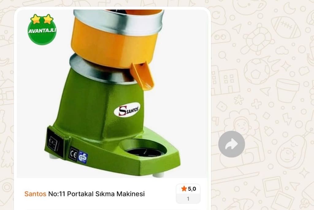 portakal sıkacagı