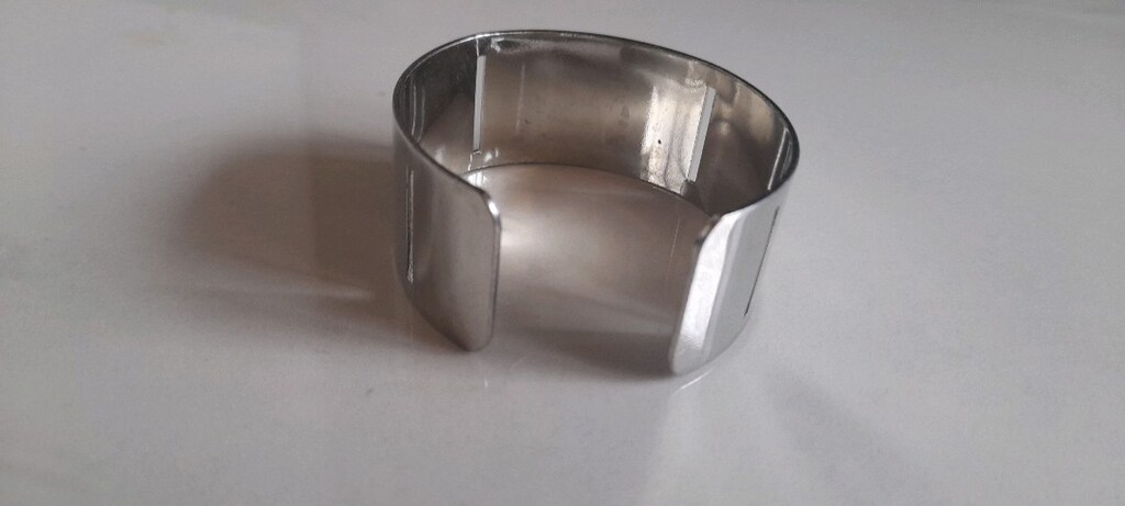 Metal Görünümlü Bakır Bileklik - 6