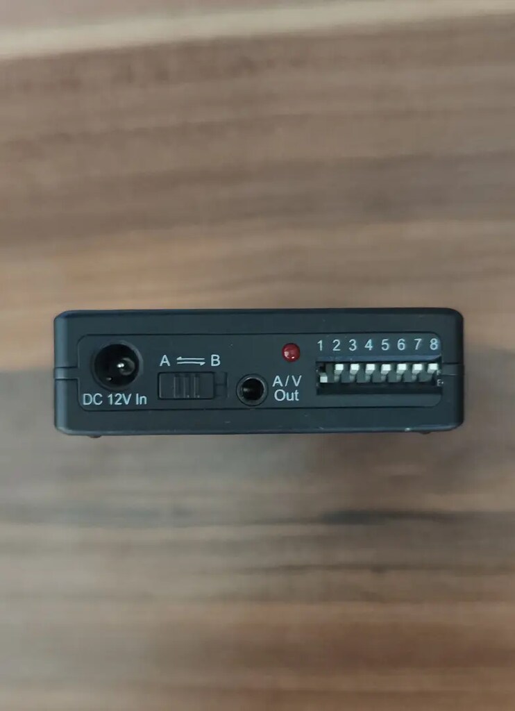 LawMate RX-2460 2.4GHz 8Ch Wireless A/V Receiver - 11