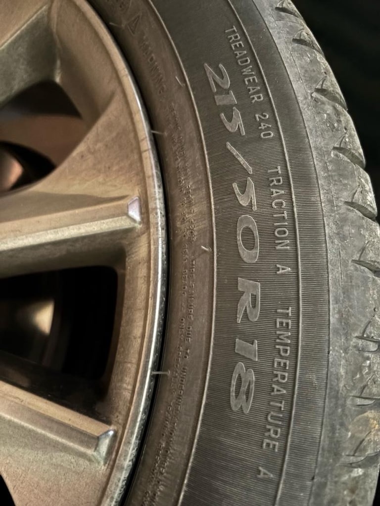 215*50*18 Michelin primacy lastik 4 adet - 4