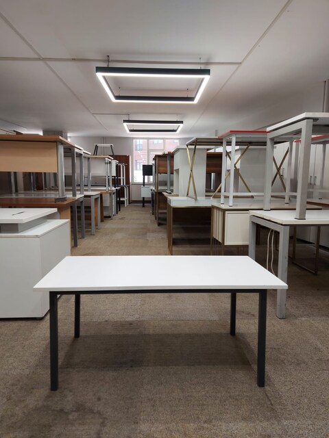 KLAS OFİS ÜSKÜDAR 60x120 KOMPAKT ÇALIŞMA MASASI