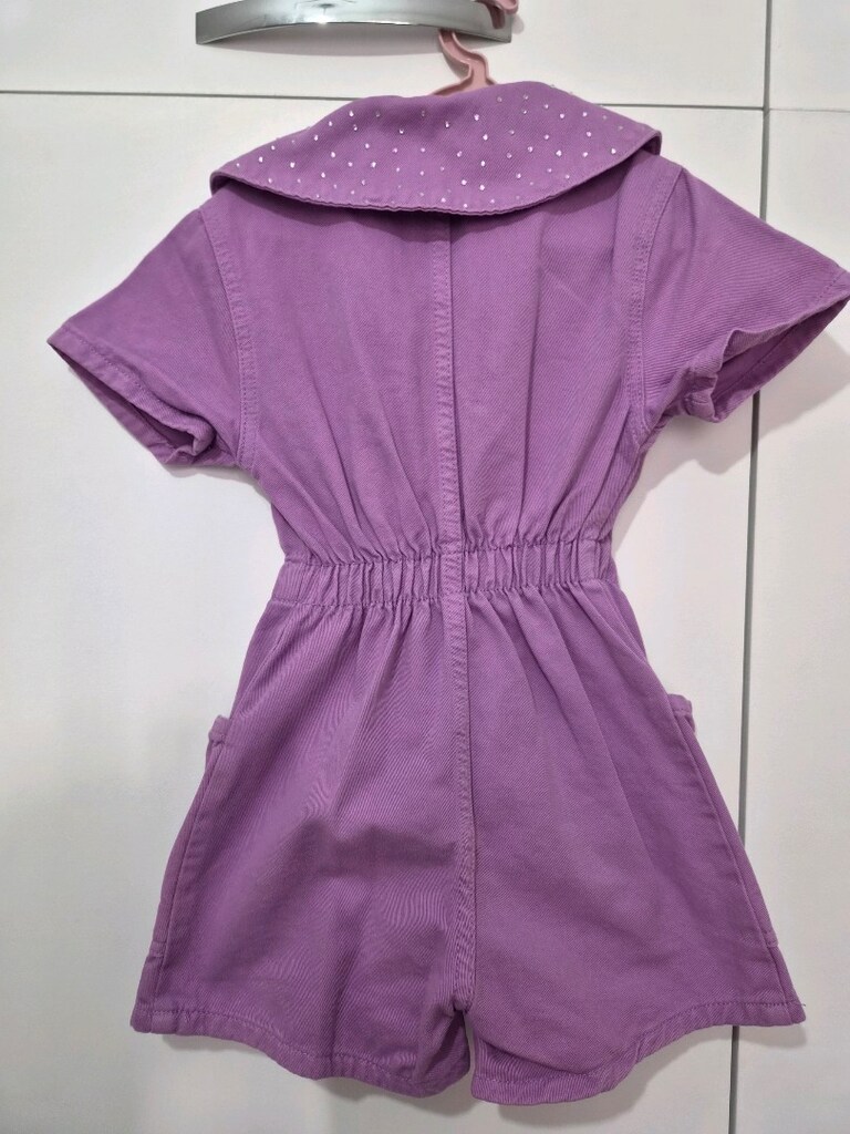 Lila taşlı çoçuk tulumu - 5