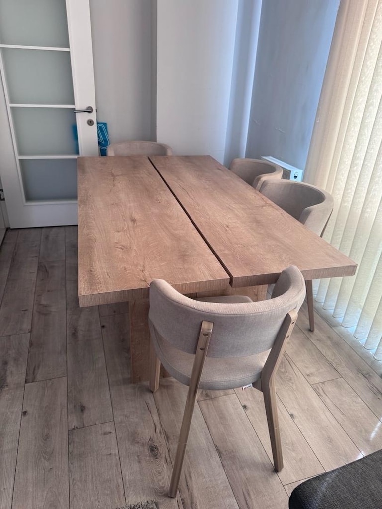 Kelebek Mobilya Retro Yemek Masası ve 4 adet sandalye Takımı - 6