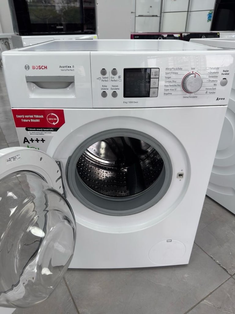 Bosch 8 Kg A+++ Enerji Çamaşır makinesi ADRESE ÜCRETSİZ TESLİM - 7