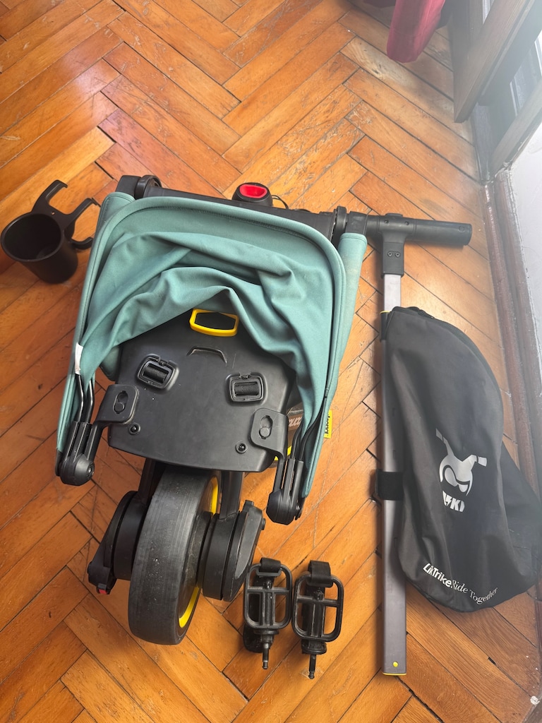 Doona Liki Trike S3 Katlanır Bebek Bisikleti (Yeşil) - Az kullanılmış - 9