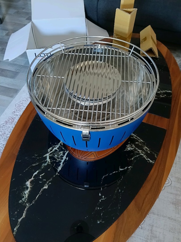 DUMANSIZ sıfır XL lotus grill Mangal - 14