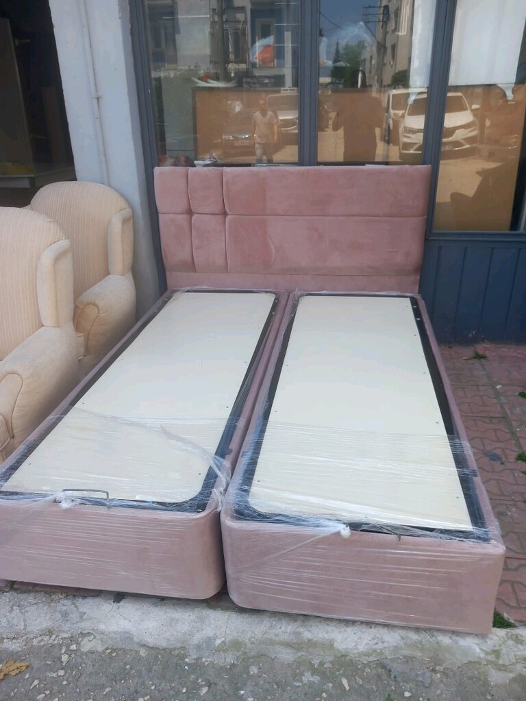 sıfır kaplama Baza başlık yatak - 7