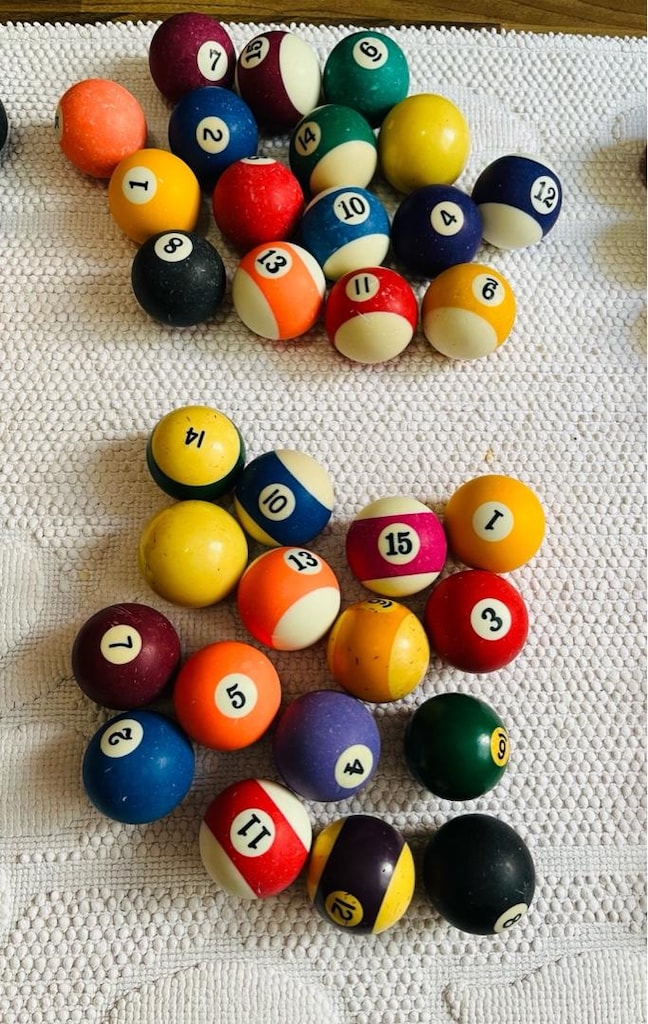 bilardo topları - 3