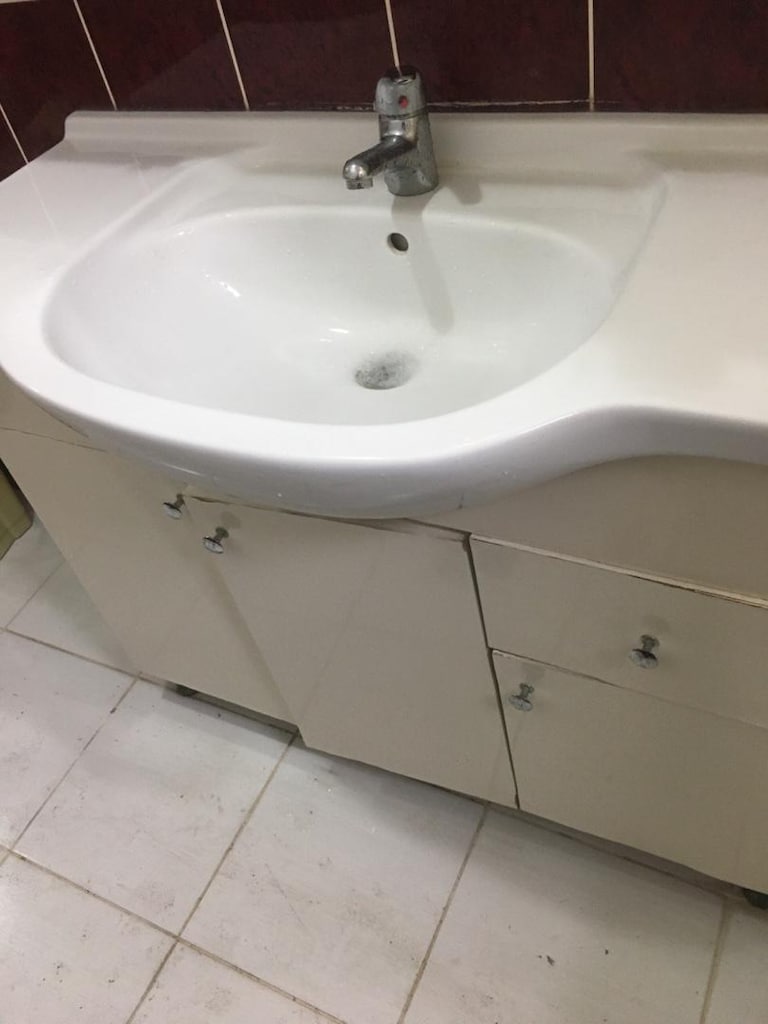 banyo dolabı lavabosuyla beraber - 4
