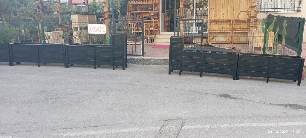 ahşap saksi - 9