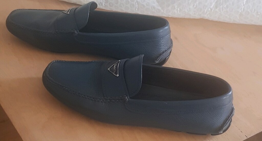 ERKEK AYAKKABI PRADA LOAFER 39 PETROL RENGİ - 3