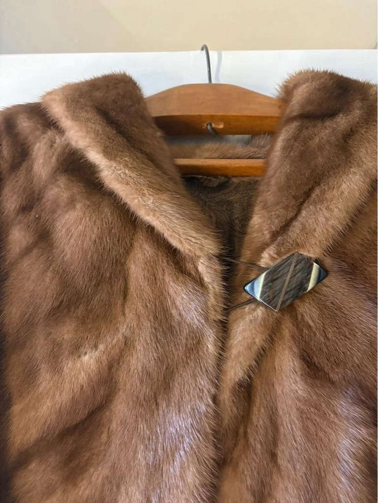 Vizon Oversize Kürk Palto - 4