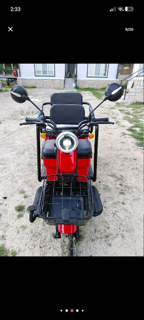 Mondial E-Mon Mona Elektrikli Bisiklet Kırmızı - 7
