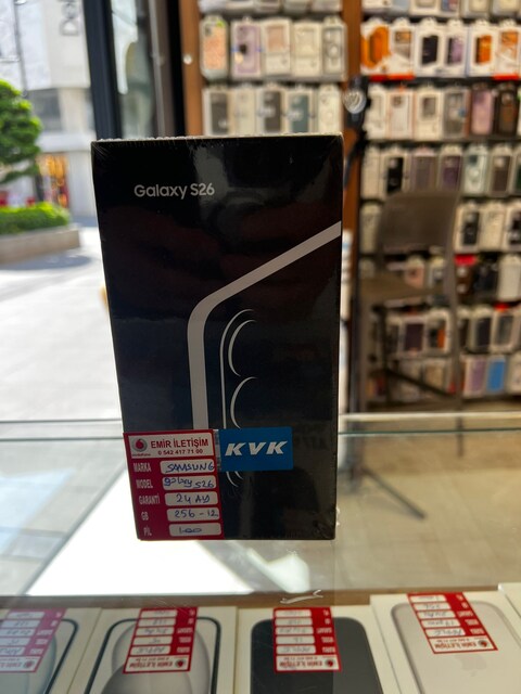 SAMSUNG S26 KAPALI KUTU 24 AY KVK GARANTİLİ TAKASA AÇIK
