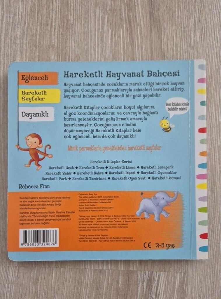 Hareketli Çocuk Kitapları Seti - 2