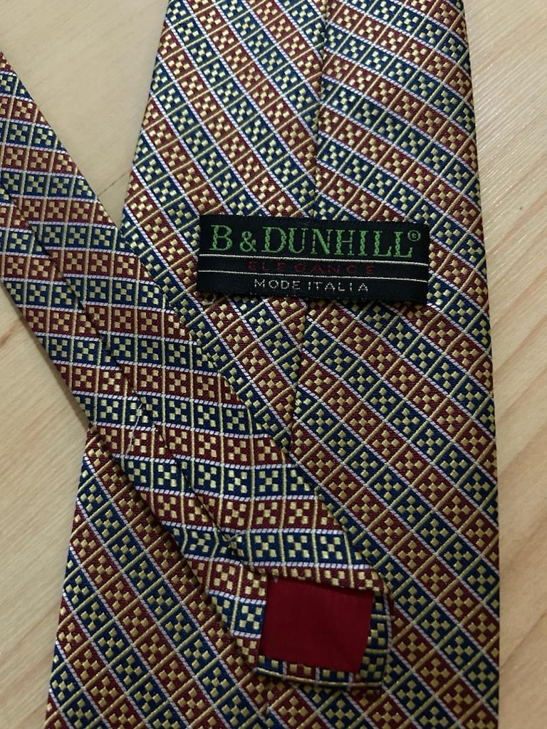 B&Dunhill İpek Kravat - 4