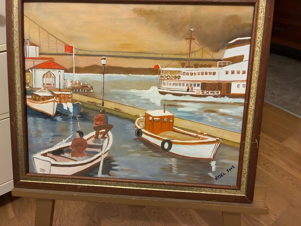 tablo yağlıboya 57x47cm - 3
