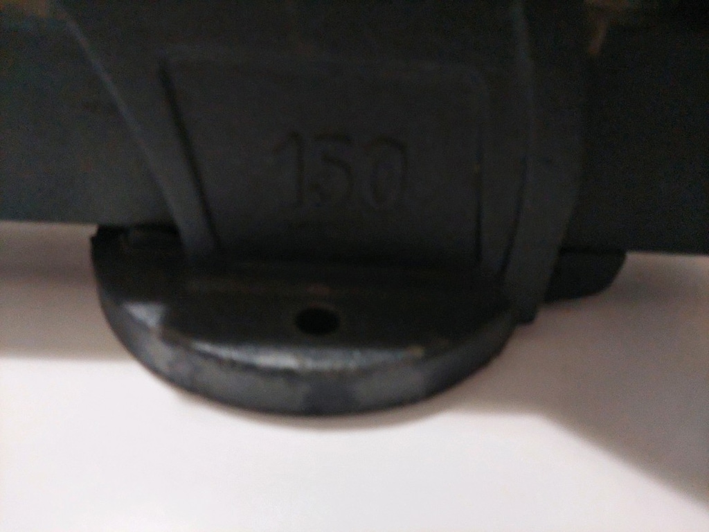 Harlingen 150 mm döner tablalı tezgâh mengenesi - 3