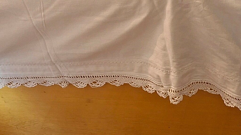 çift kişilik dantelli çarşaf patiska kumaş - 4