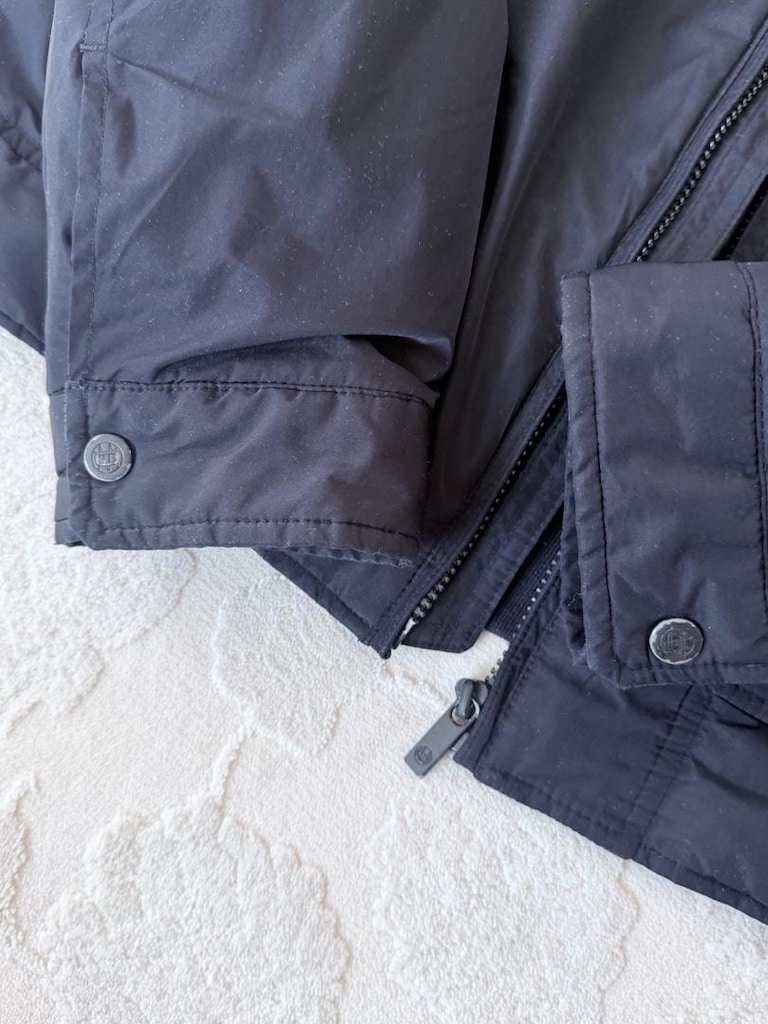 Massimo dutti Kaz tüğü mont Lacivert XL beden bomber kesim - 5