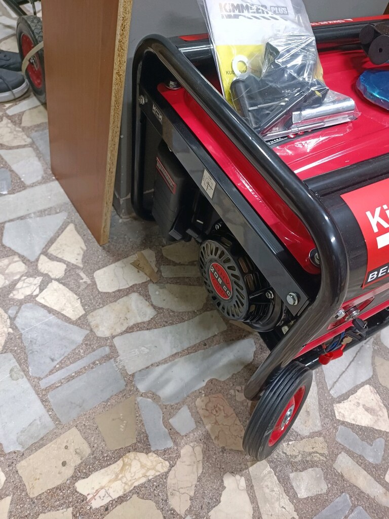 kimmeer plus marşlı ipli tekerlekli jeneratör - 2