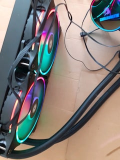 Gamebooster 240mm(iki fanlı)işlemci sıvı sogutucu(AIO)takas var - 2
