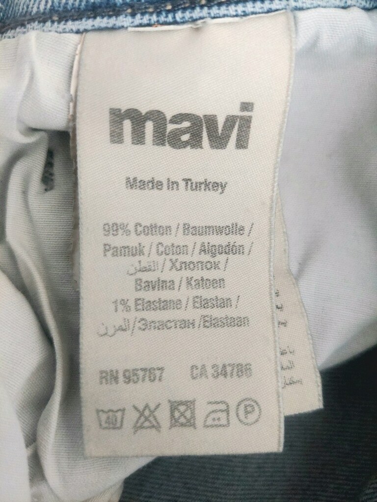 Mavi jeans bayan MOM kot pantolon (defolu) - 10