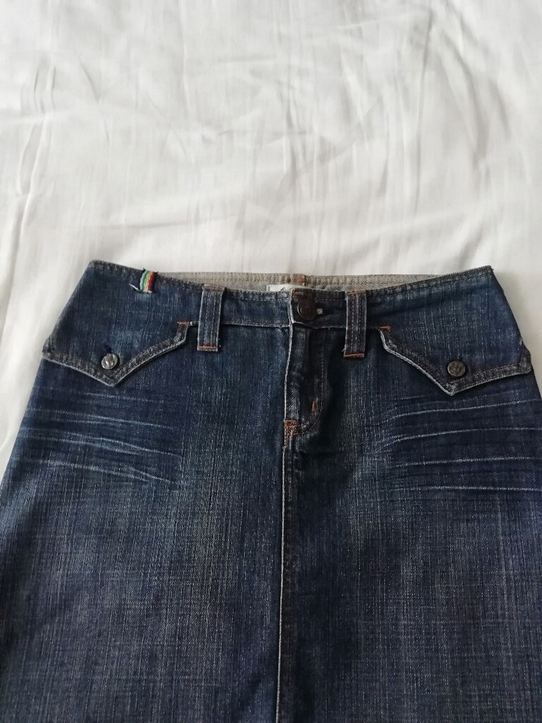 Collezione Kısa Jeans Etek - Kot Etek - 2