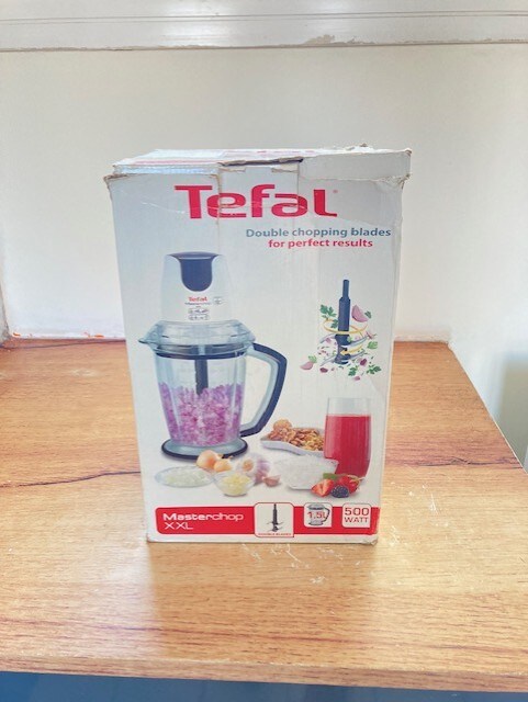 TEFAL MasterChop Maxi 4 Bıçaklı Beyaz Rondo