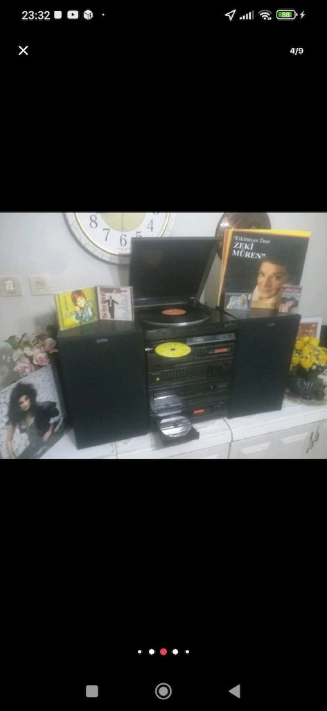 MÜZİK SETİ FULL USBLİ DVDLİ AUXLU CDLİ KASETÇALARLİ FMLİ PAZARLIKSIZ - 3