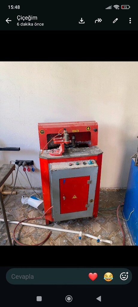 pvc makinalr 5 li set bakımlar yaplmıs 300 lt kompresr çalışır durumda - 7