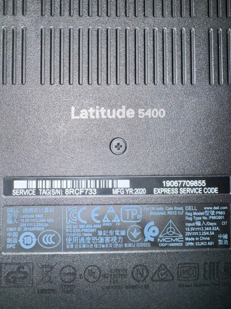 DELL LATİTUDE 5400 - 6