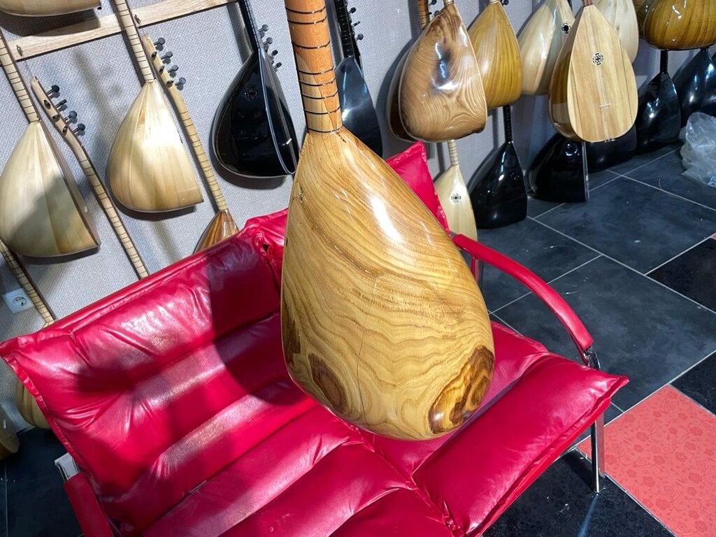 TAM PROFESYONEL 41 TEKNE OYMA KESTANE KURT AĞIZLI KISA SAP BAĞLAMA - 7