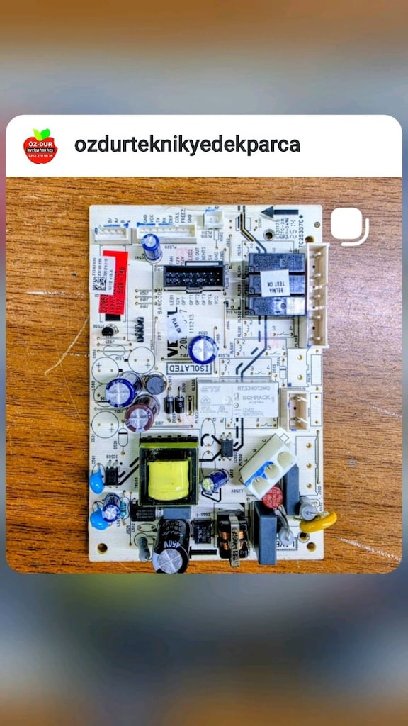 İkinci El Vestel Buzdolabı Elektronik Kartı – Akıllı NF620 CSY / Parça - 6