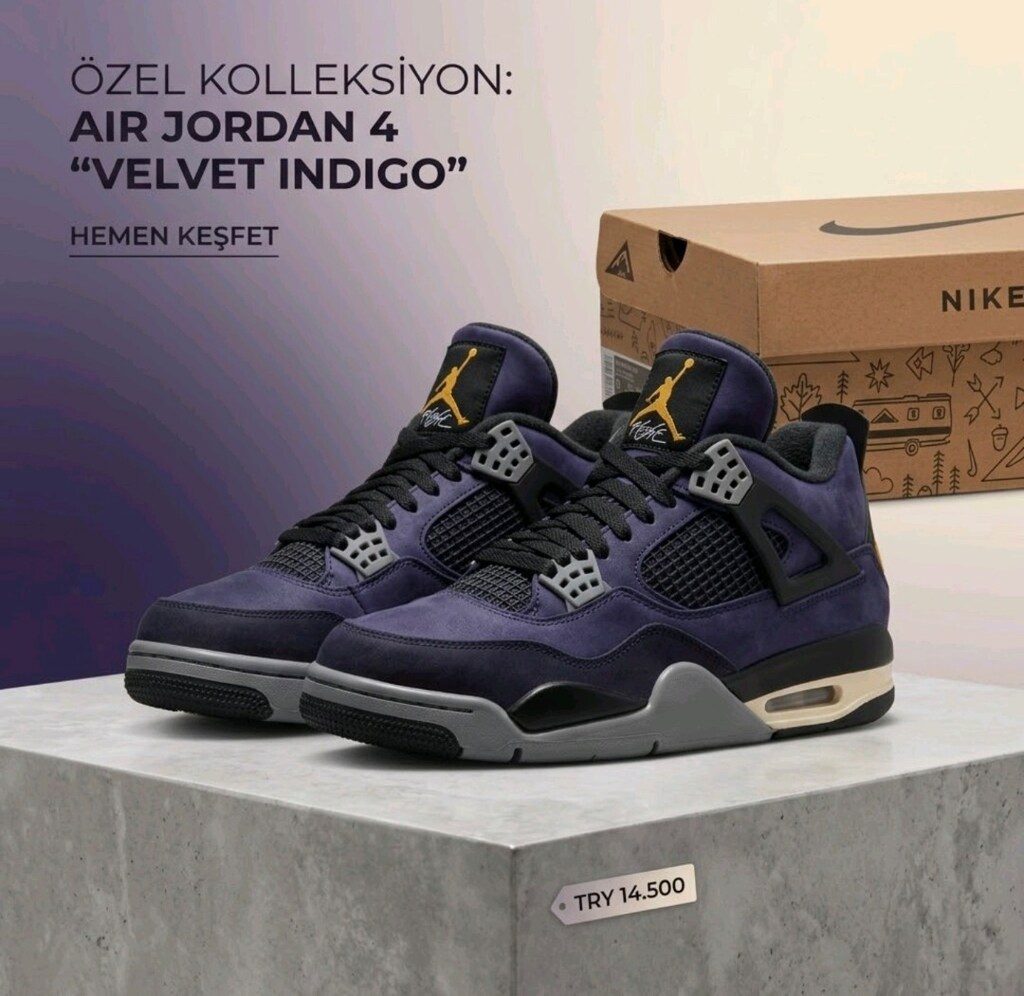 NIKE JORDAN 4 velvet