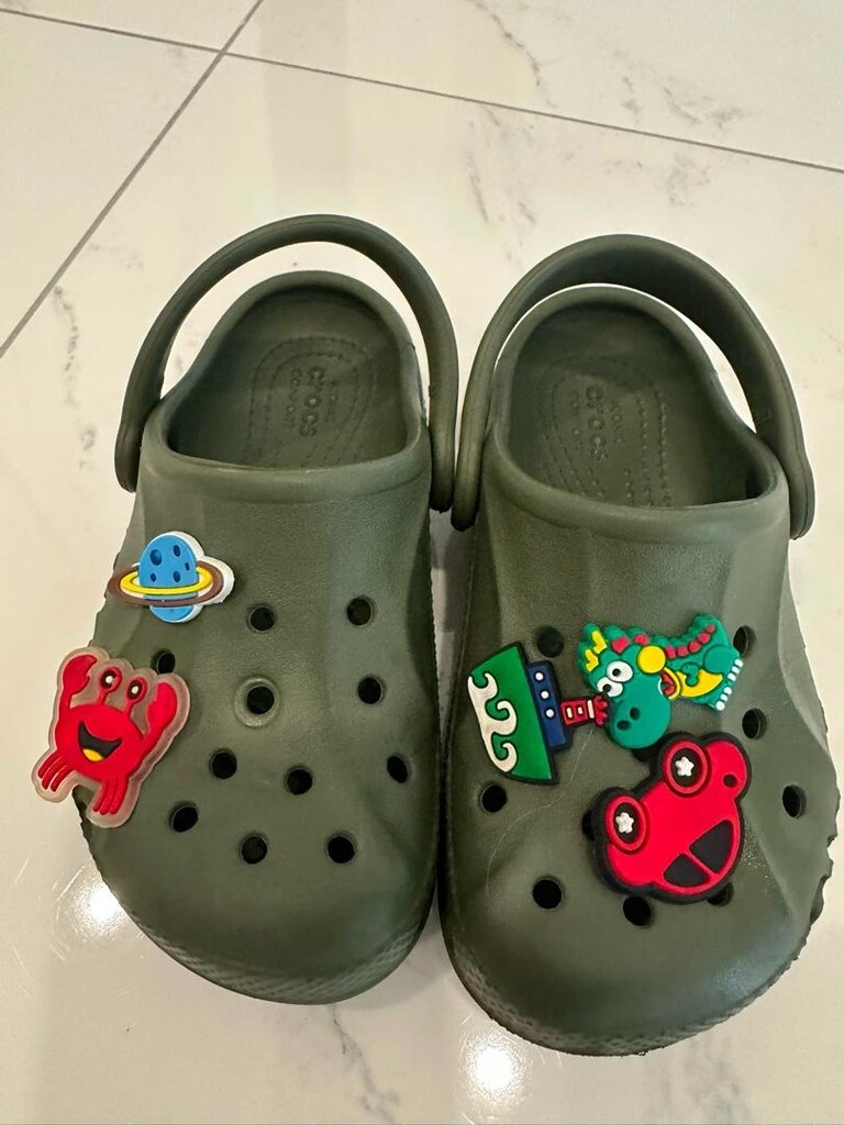 Crocs Çocuk Terliği - Haki - 27/28 Numara - 2