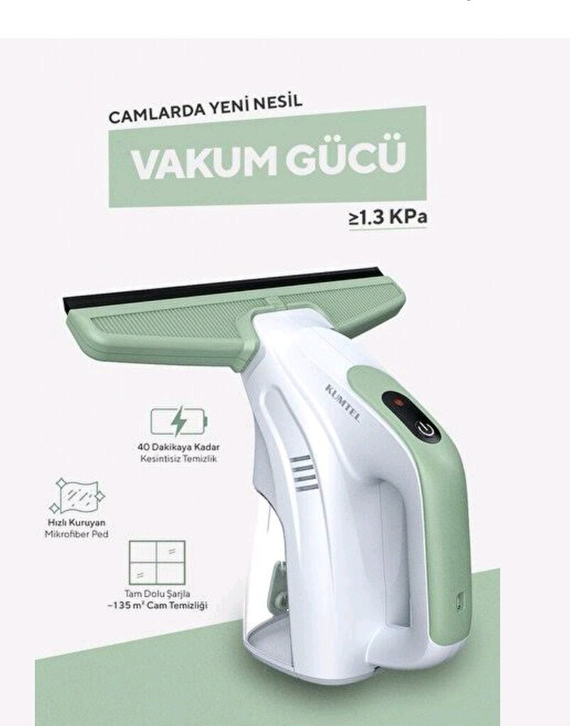 Cam temizleyici şarjlı kumtel - 7