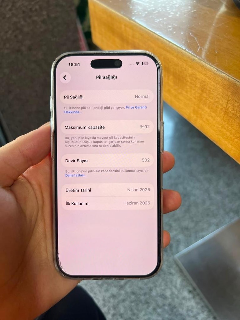 1 YIL AÇIK İPHONE 16 PRO YD - 3