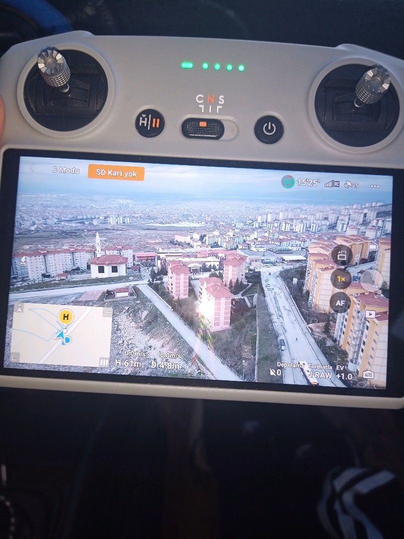 DJi MİNİ 3FLY MORE COMBO DRONE ( DJİ RC Ekranlı kumandalı) - 7