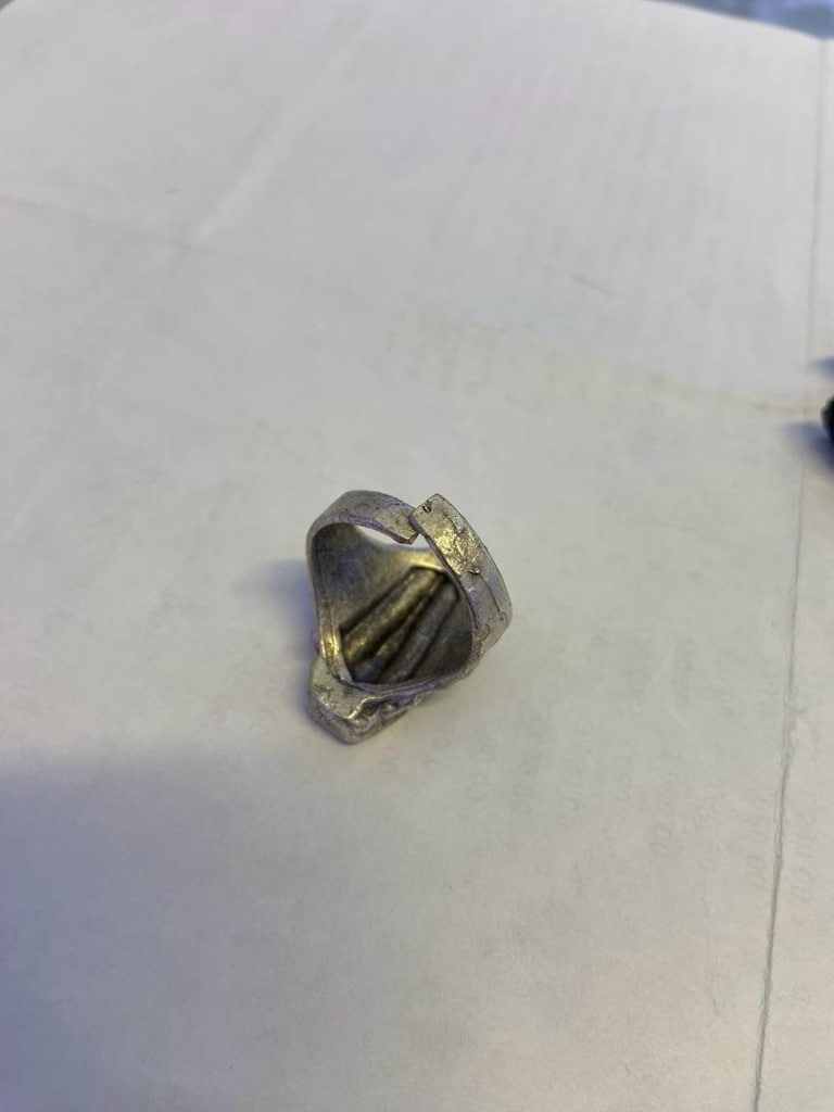ERKEK YÜZÜK 20mm.AYARLANABİLİR YÜZÜK - 2