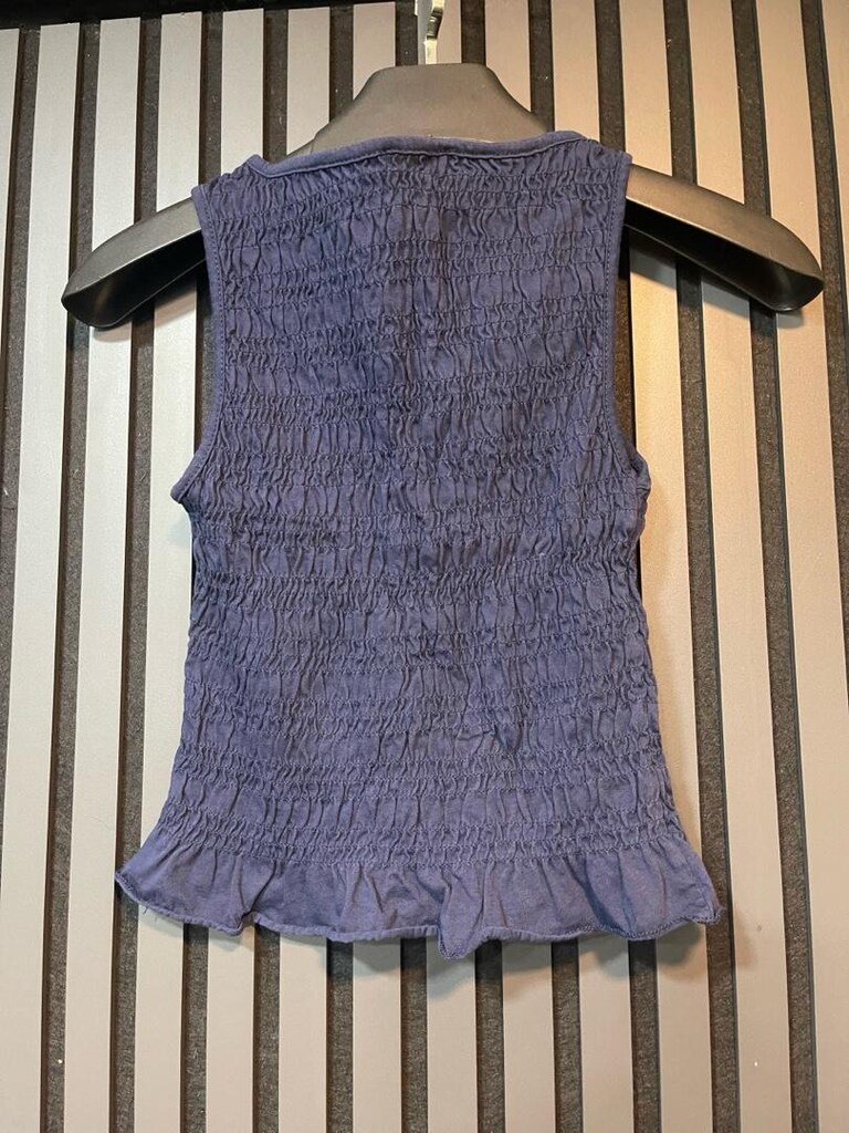 STRADİVARİUS BÜZGÜLÜ VOLANLI BODY TSHIRT - 7