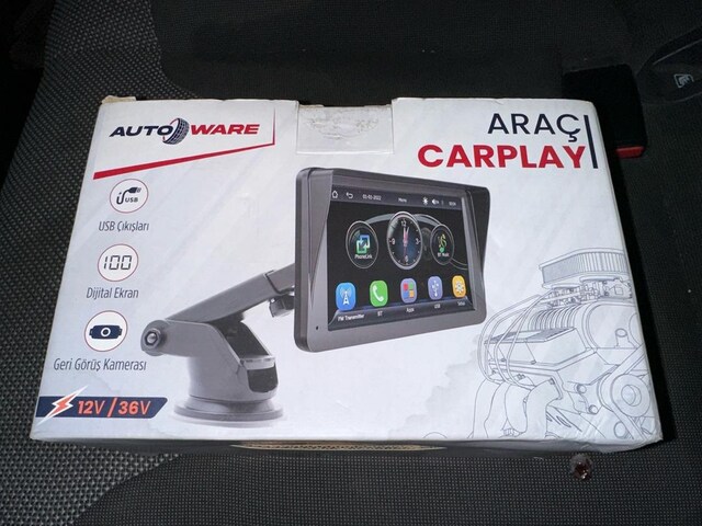 Autoware 7inç CarPlay Dokunmatik Ekran Hiç kullanılmadı.