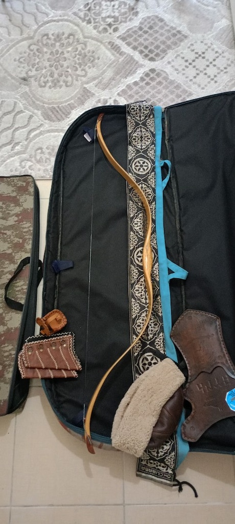 50 Lb Kırım Tatar Yayı ve Okçuluk seti Herşey Dahil. Detaylar açıklama - 6